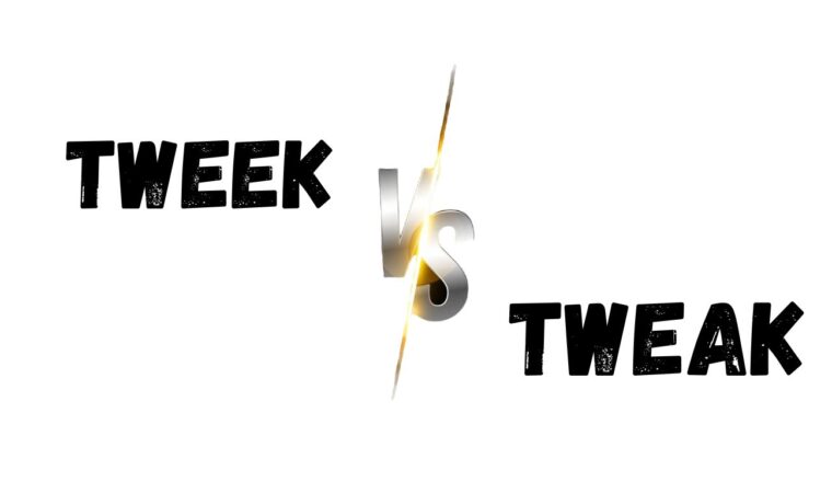 Explaining the Difference and Application of Tweek vs Tweak